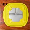 Silicone Sleeve Toddler Plate Stainless Steel with Suction Base 3-Compartment Baby Mess-free Mealtime Set Bowl Non-Slip Grip Unbreakable Metal