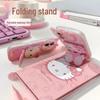 Crossbody Cat iPhone 17 Series Case: Makeup Mirror & Stand Combo