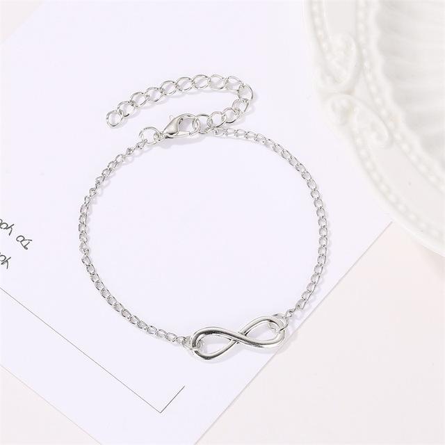 Punk Open Adjustable Arrow Cuff Bracelets for Women Simple Gothic Wrist Bow Heart Feather Bangles Gift Jewelry