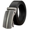 Belt Men'S Leather Automatic Buckle Middle-Aged And Young People First-Layer Cowhide Business Casual Trendy Belt Simple Plain Weave