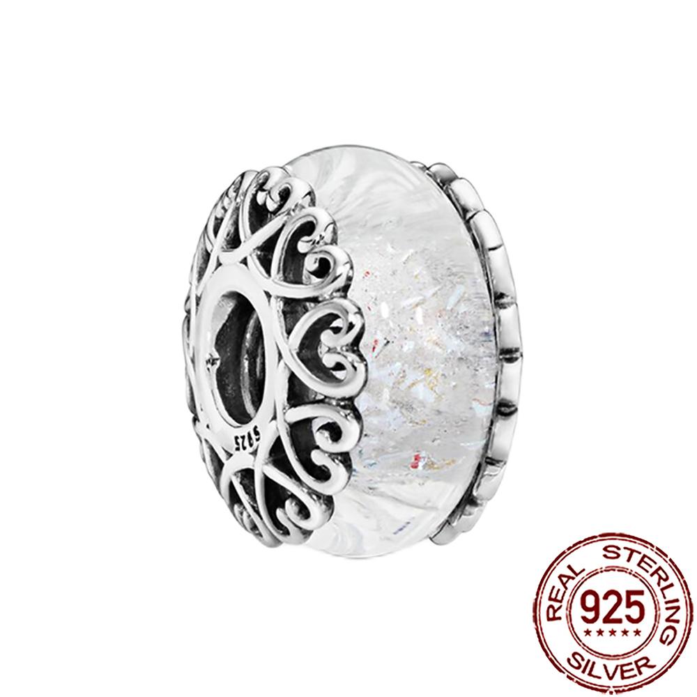 New Designer Charms Copper Colorful Murano Glass Beads Suitable For Genuine Fashion Bracelet Necklace Diy Jewelry