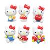 24/120PCS Cartoon DIY Accessories Apple Kitten DIY Resin Accessories Phone Case Hair Clip Keychain Pendant Accessories