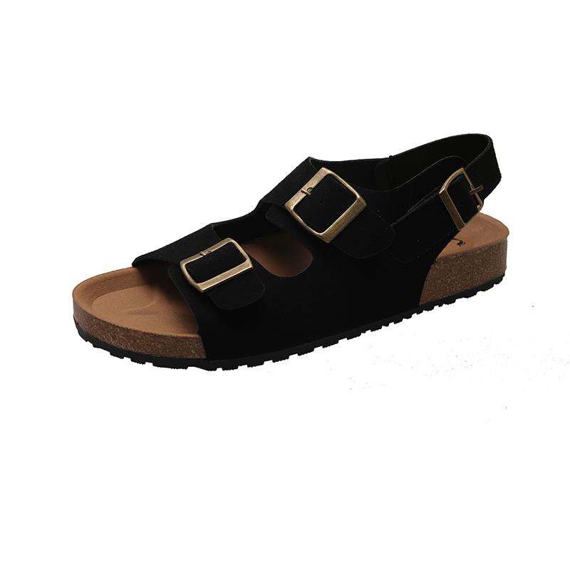 

Флок Низкие Туфли на Платформе Шлепанцы Закрытый Носок Мюли Женские Мягкие На Плоской Подошве Резиновые Каблуки-Копыта ПУ Базовая Ткань Повседневные Сандалии на Плоской Подошве 42 чёрный