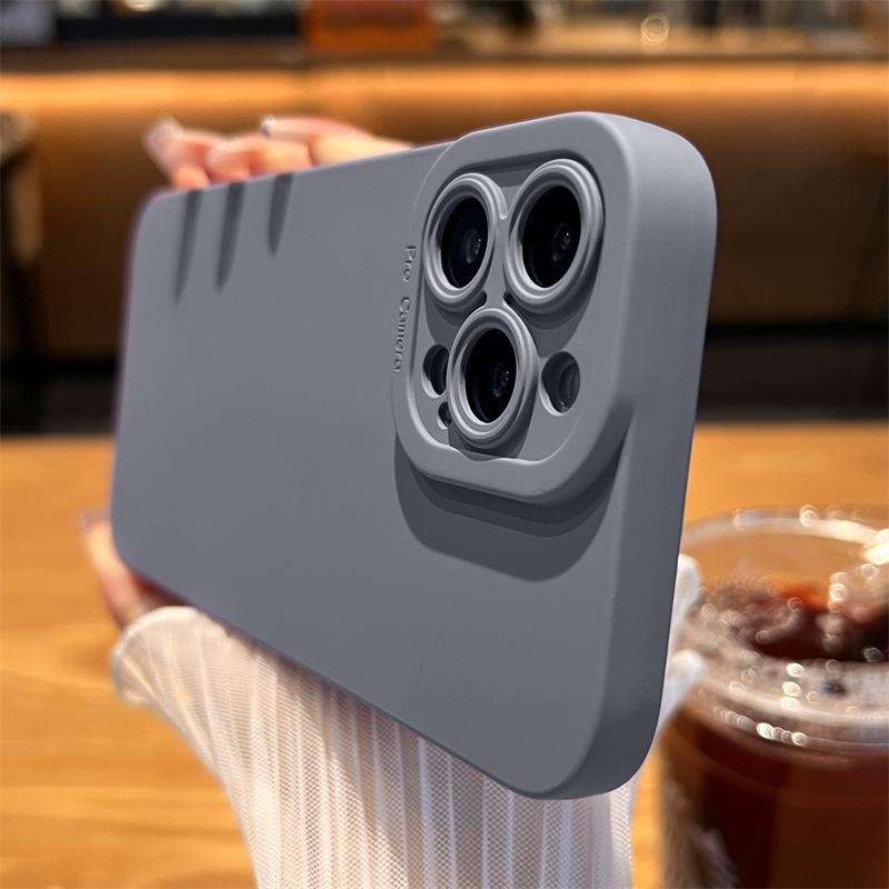 Husa de telefon din silicon lichid Ochi de înger pătrat pentru iPhone 14 13 12 11 Pro Max Mini XS XR X 8 7 Plus SE2 14Pro Max 13Mini 12Pro 6 6s Husă moale subțire