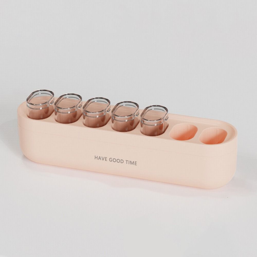 Waterproof Seven-Day Pill Boxes Detachable Pill Case Mini Pill Dispenser Box  Travel