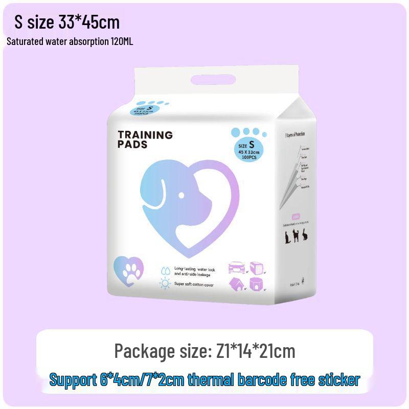 Deodorant Absorbent Dog Urine Pads for Teddies - Thickened Diaper Pull-ups