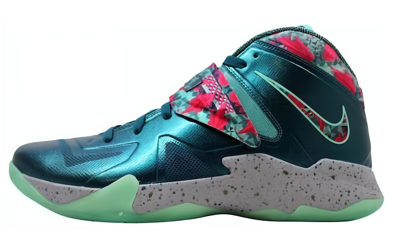 

Nike LeBron Zoom Soldier Vii Power Couple South Beach 599264-300 44.5