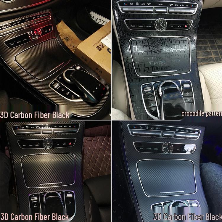 Mercedes-Benz E-Class (2016-2022) Interior Gear Console Decoration Film