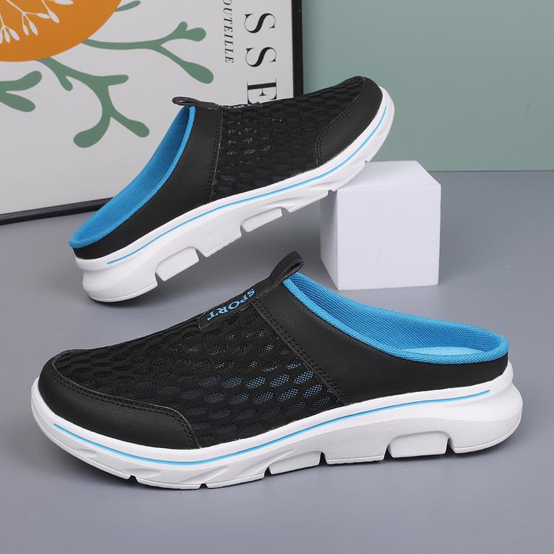 Fashion Women Summer Outer Wear Soft Sole Breathable Anti-Slip Thick Bottom Sandals Sports Casual Versatile Beach Shoes EVA Material Men