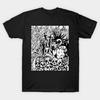 Asian Size Cotton Unisex Tshirt Print T-shirt Night Of Mayhem Death Metal, Black Metal, Grindcore Illustration T-shirt No-Cut Print Regular Fit