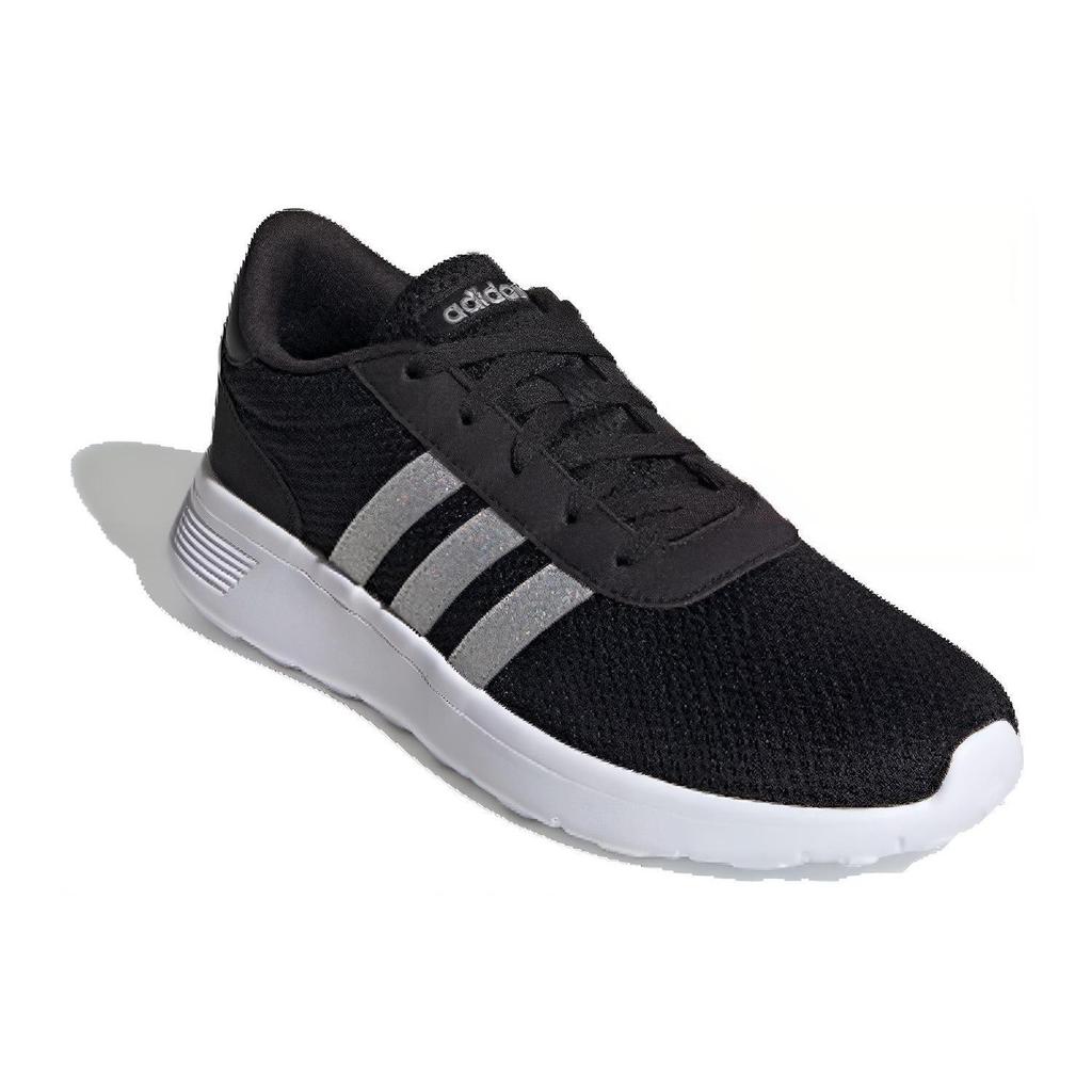Adidas Lite Racer 'Black Silver Metallic' Women's FW8979