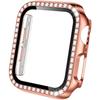 Cristal+Funda Para Apple Watch series 9 8 SE 7 6 5 4 3 parachoques Apple watch Funda 44mm 40mm 45mm 41mm iWatch 42mm 38mm Accesorios