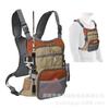 Waterproof Fly Fishing Chest Pack With Large Capacity Storage Rods Tackle Gear Lightweight Oxford Fabric
