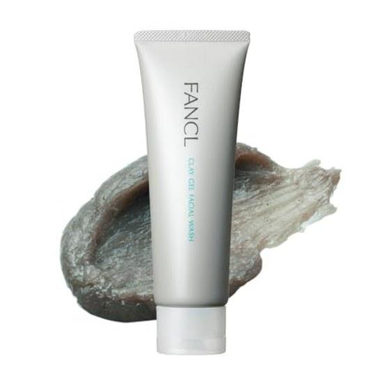 FANCL Clay Gel Cleanser 120g X 1 (approximately 60 Uses) Pores Facial Mud Pore Dirt Blackheads Strawberry Nose Pack Additive-Free Sensitive Skin
