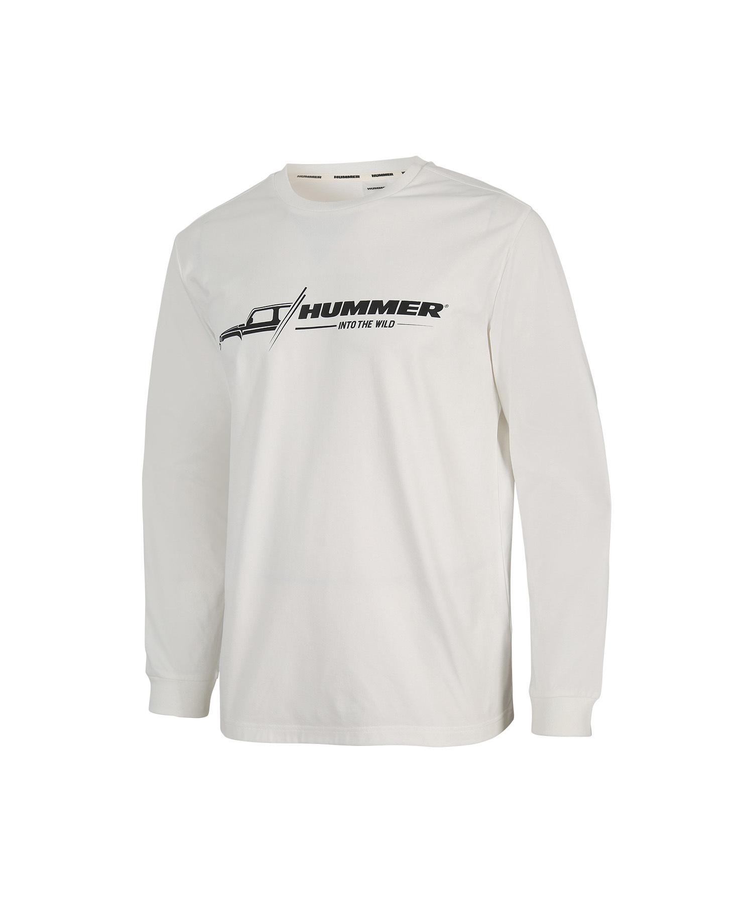 Hummer Sorona Long Sleeve Functional Fleece-Lined T-Shirt White 100