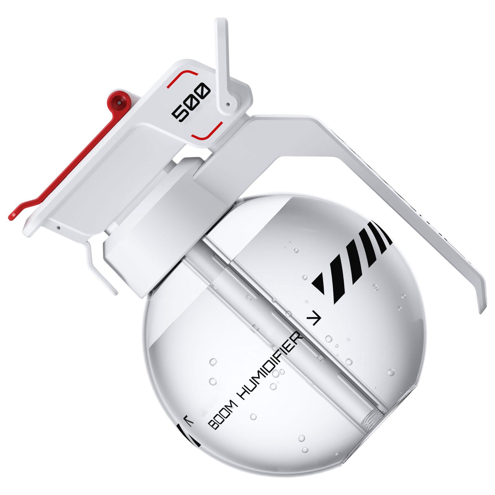 

Современный ручной гранатовый увлажнитель воздуха, декоративный распылитель для домашнего и офисного использования, декоративный гаджет белый