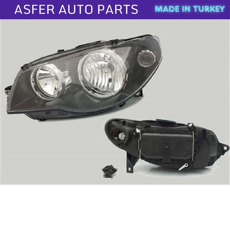 Scheinwerfer Links Schwarzer Rahmen Elektrisch Für Fiat Albea Palio 2005 Nach OEM 51773144