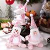Christmas Tree Hanging Ornaments, Christmas Tree Doll Decoration, Cute Santa Claus Hanging Pendant For Walls Windows Doors