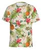 Tropical 3D Printed Pineapple T-Shirt Boys Summer Hawaiian Fruit Pattern T-Shirt Vacation Beach Short Sleeve