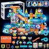 Magnetic Lighting Building Blocks With Multicolor Educational Design**