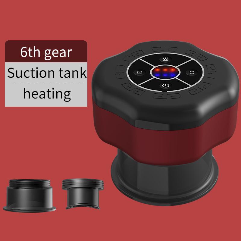 Electric Massage Cupping Device Wireless Gua Sha Vacuum Suction Cups Negative Pressure Body Scraping Cupping MassagingTool Guasha