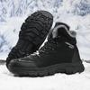 Snow Boots Man Platform Boots Non-slip Men Winter Shoes Plush Warm Ankle Boots Waterproof Comfortable Male Boot Big Size 48