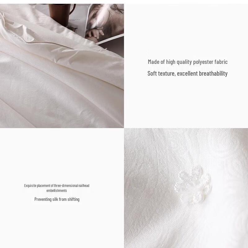 Shuibai Huating Tussah Silk Summer Quilt