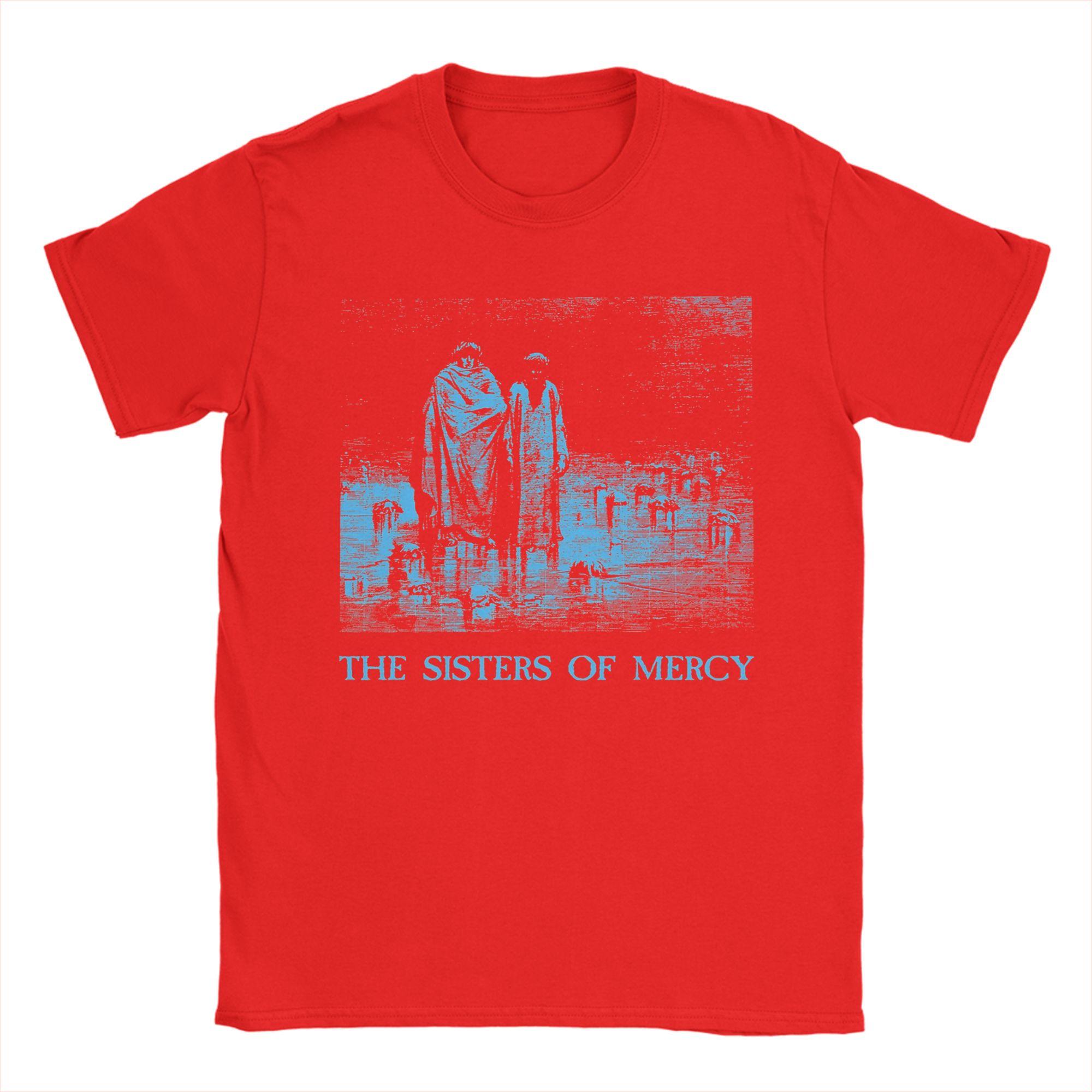 

Body and Soul The Sisters of Mercy T Shirt Summer Hippie TShirts Man Cotton Crew Neck Oversized Top Tees Short Sleeves Tshirt S