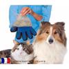 Gant de toilettage - Gant à picots doux - Brossage - Massage - Pour chien et chat