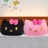 Black Skin Pink Kitty Cat Couple Pillow Plush Toy Children And Teens Room Decor