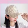 Baseball Letter Pattern Cap Outdoor Breathable Peaked Cap Gift Sun Protection