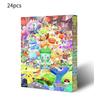 24-teilige Pokémon Adventskalender Box Atemberaubendes Pokémon Pocket Monsters Spielzeug Set