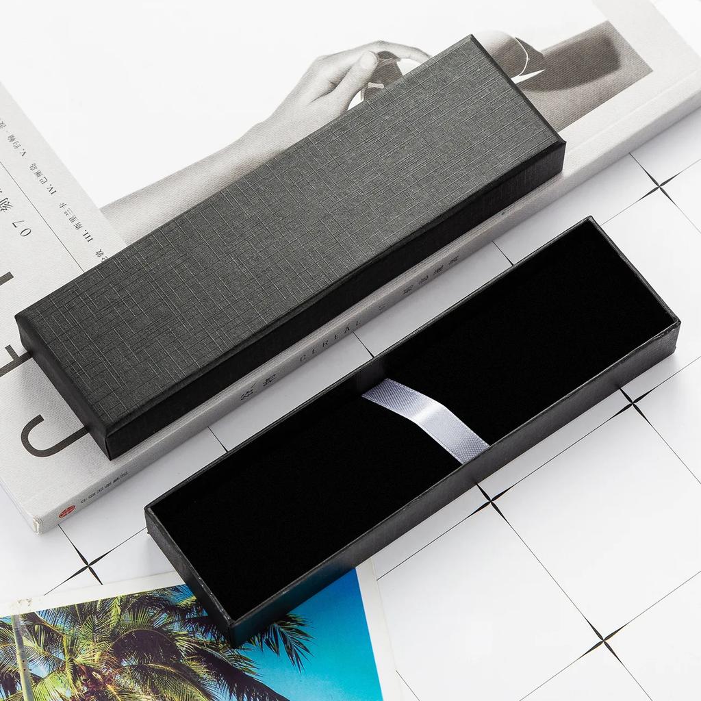 1Pc Empty Pen Gift Box Stationery School Office Gift Ballpoint Fountain Jewelry Display Box Stationery Supplies