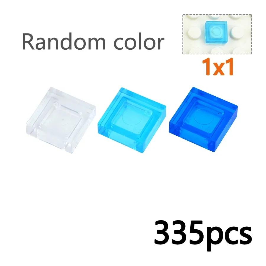 

Thin Bricks 1x2 1x4 2x2 2x4 Creative Toy Assemble Blue Clear Building Block Smooth Transparent Figures Gift Compatible 3070 3068