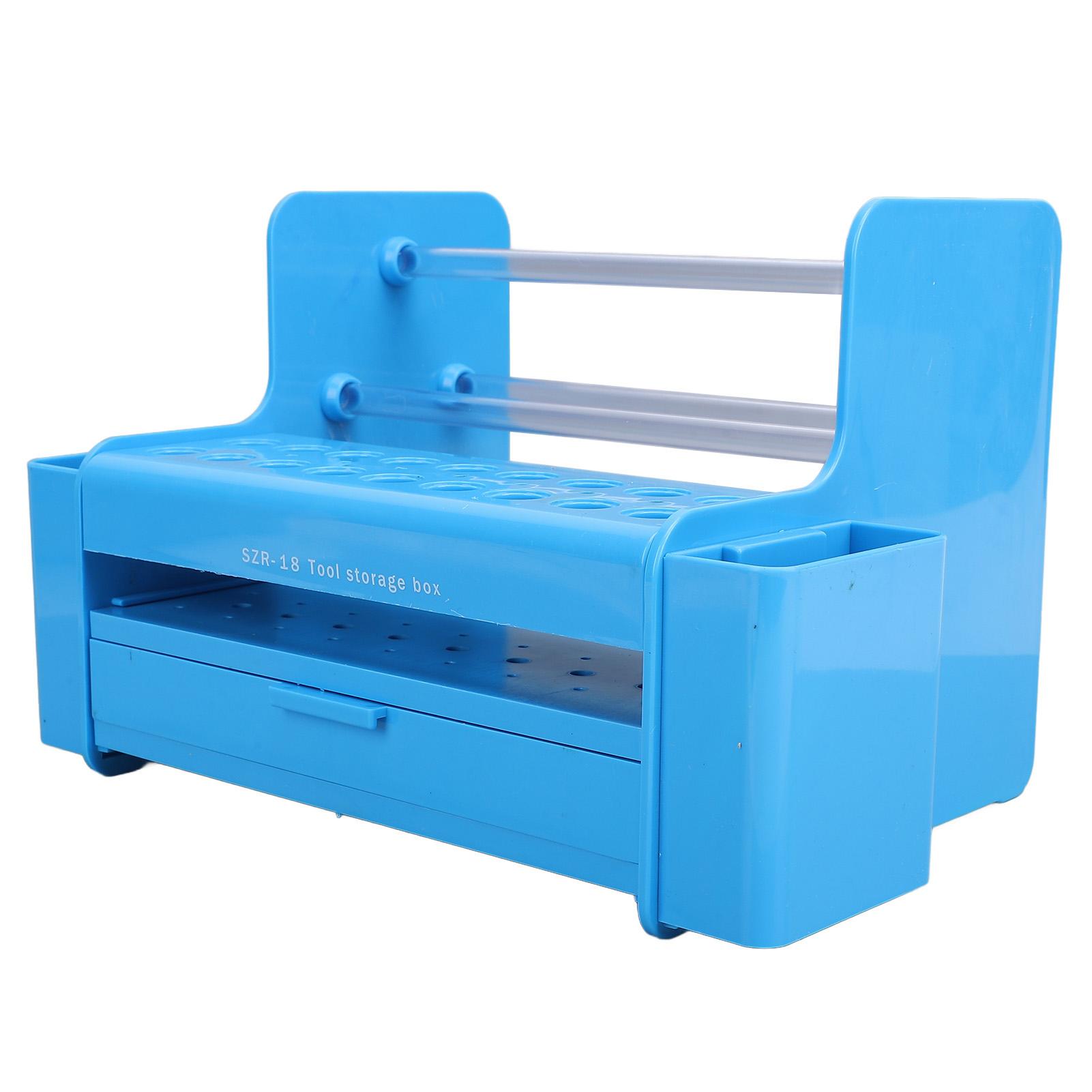 

Подставка для хранения отверток Многофункциональный органайзер для рабочего стола из пластика большой вместимости Держатель для пинцетов Мелких предметов