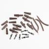 40Pcs/Set Carp Fishing Accessories Set with Storage Box Portable Metal Swivels Soft Tubes Sleeves Carp Fishing Gear Equipment Kit