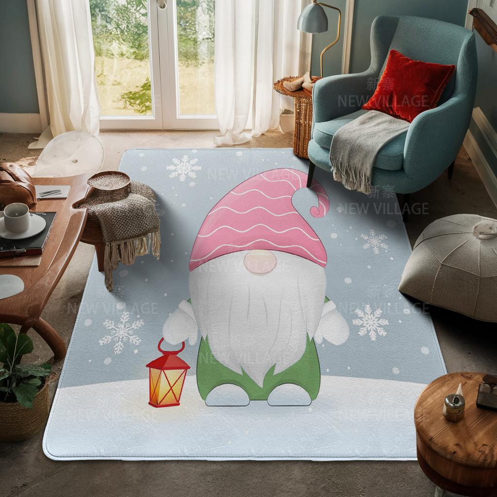 Dywanik wejściowy do domu Mata pod drzwi do domu Salon Łazienka Mata pod stopy łazienkowa antypoślizgowa chłonna dywaniki kąpielowe Wesołych Świąt zima