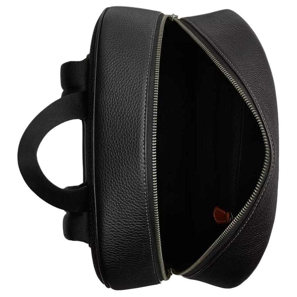 Coach Owen 29 Embossed Large Capacity Pebble Leather Backpack Men backpacks Black CAJ66-QBBK