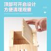 Bird Wooden Cage For Bird Cage Parrot Circular Cage Anti Splash Proof Cage Bird Toys For Pet