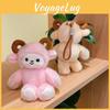 Cute Animal Sheep Plush Toy With Short Pile Fabric For Children And Gift