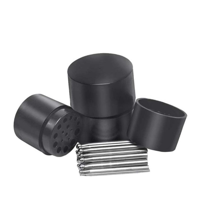 Portable Steel Punch Tool Set 15/17Pcs Jewelry Making Accessories With Storage Box