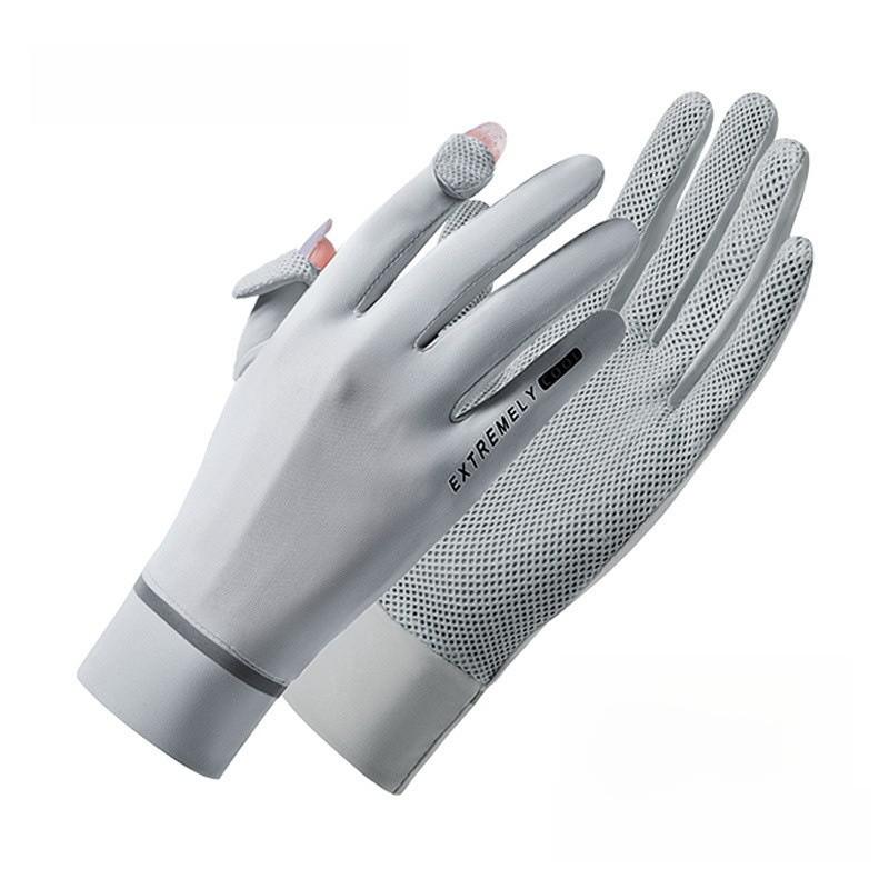 Summer Womens Breathable Uv Protection Gloves With Touch Screen For Outdoor Cycling And Sports