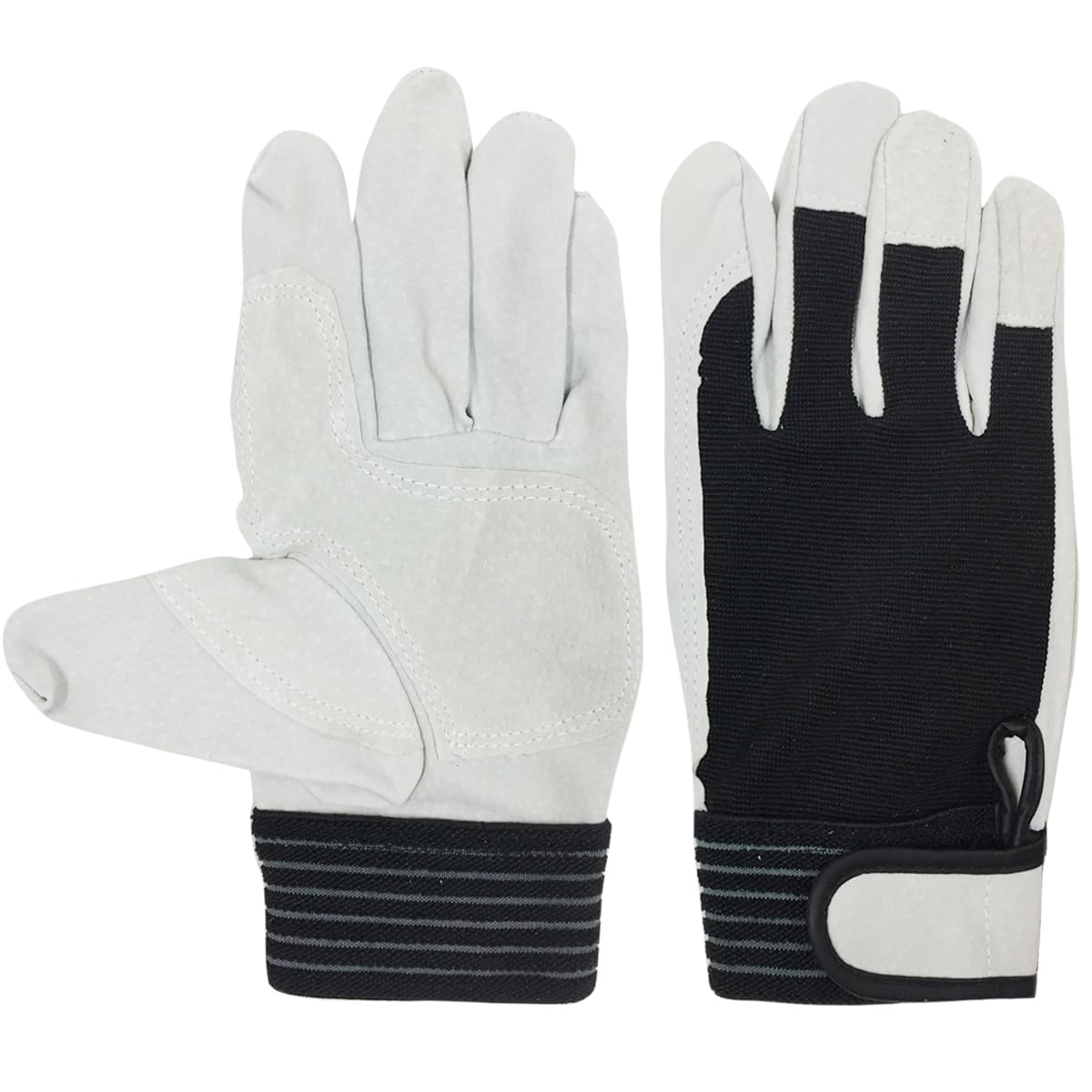 

[Ace] [Bulk Purchase] Pigskin Leather Backless Magic Gloves, Size L [10 Pairs Pack] AG549-10P