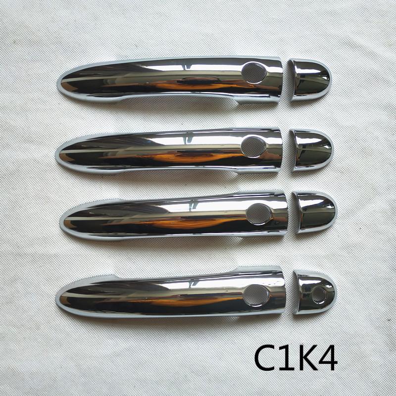 For Renault Megane Ii 2 MK2 2002 2003 2004 2005 2006 2007 2008 ABS Chrome Door Handle Cover