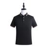 Custom Logo Quick Dry Short Sleeve Ice Silk Polo Shirt for Work or Advertising