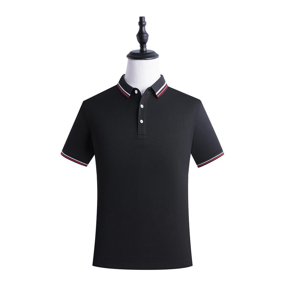 Custom Logo Quick Dry Short Sleeve Ice Silk Polo Shirt for Work or Advertising