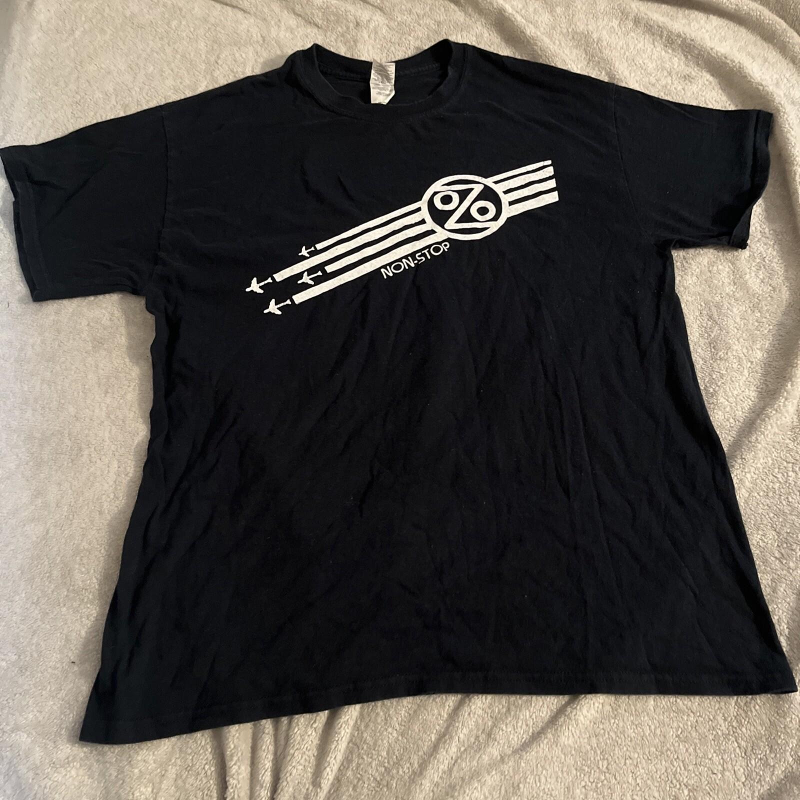 Vintage Ozomatli black T Shirt L tee band rock tour nonstop Unisex T-Shirt S