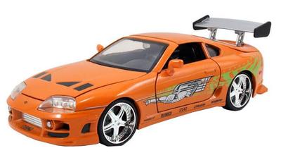 Kyosho Jada Toys Fast Furious Series Toyota Supra Orange Finished Model JADA97168 & 1/24 F&F (Brian)