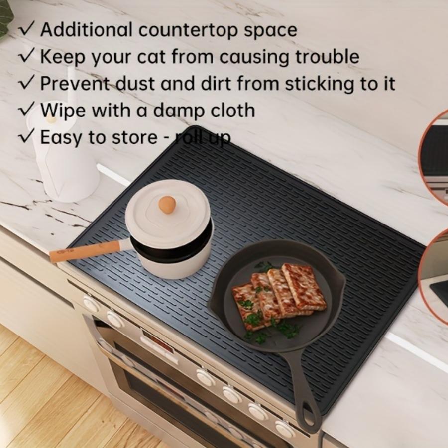 Sporák Silikonová podložka pod dřez Podložka na elektrický sporák Vrchní kryt Osobní ubrus na elektrický sporák Izolační podložka do kuchyně
