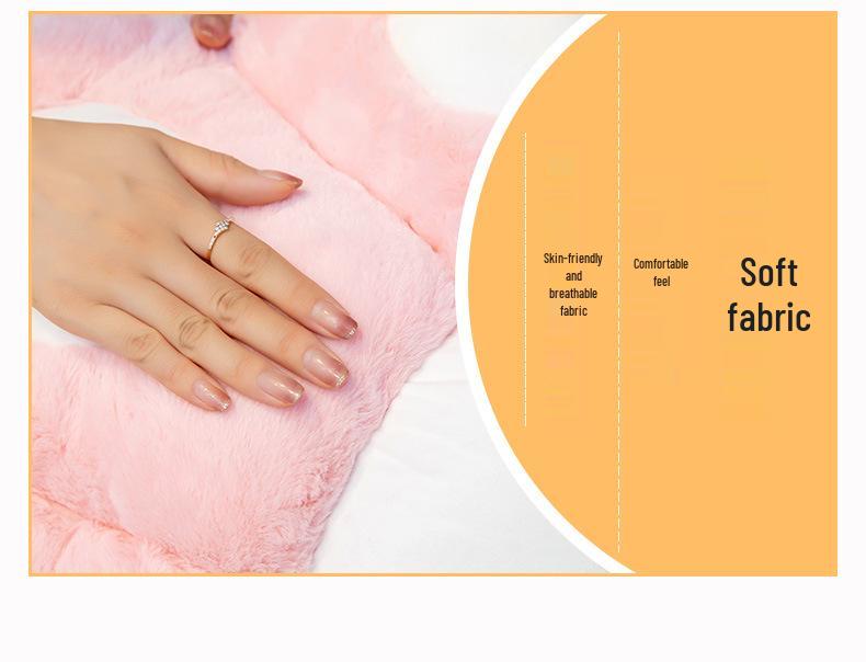 Bear Paw Semi-Enclosed Cushion: Comfy All-in-One Sofa & Office Chair Backrest for Students